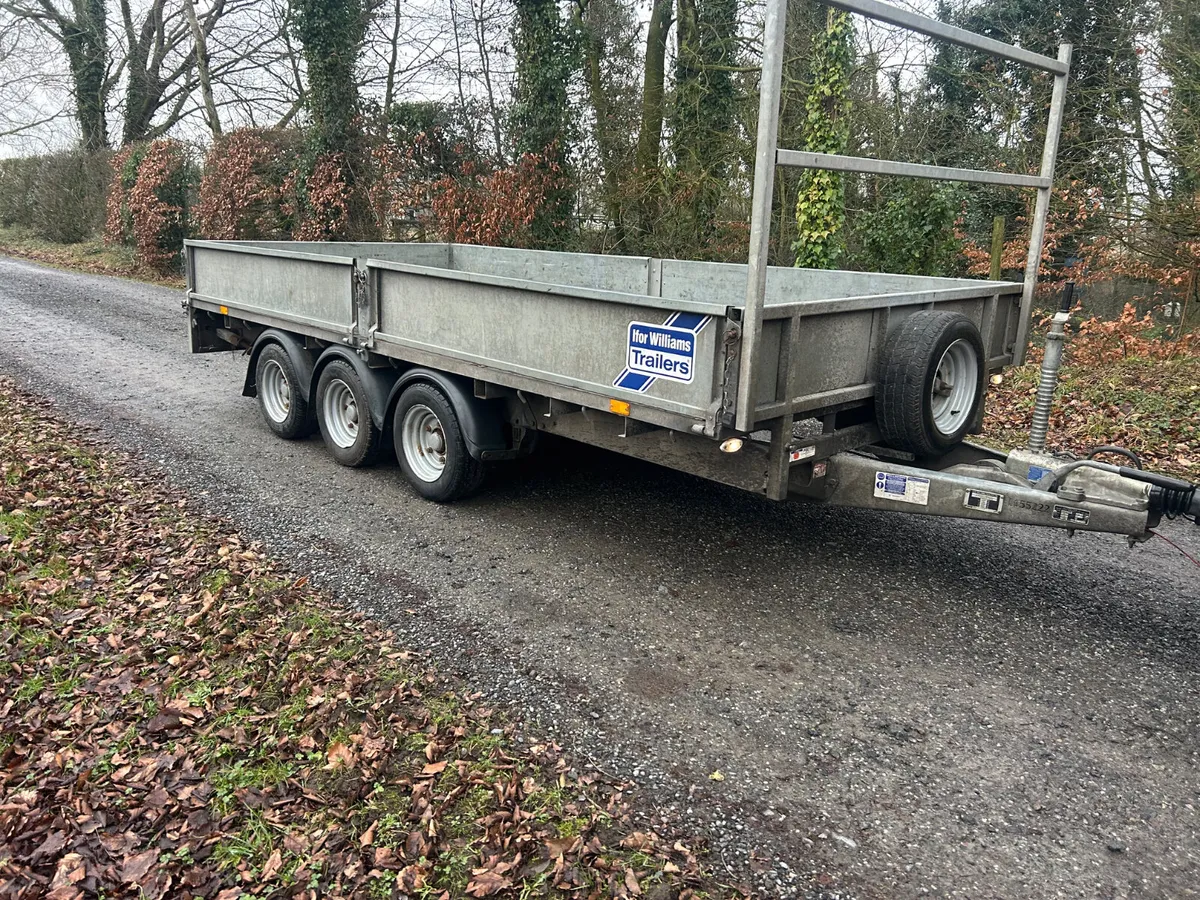 Ifor Williams 14x6.6 LM146 Tri Axle - Image 1