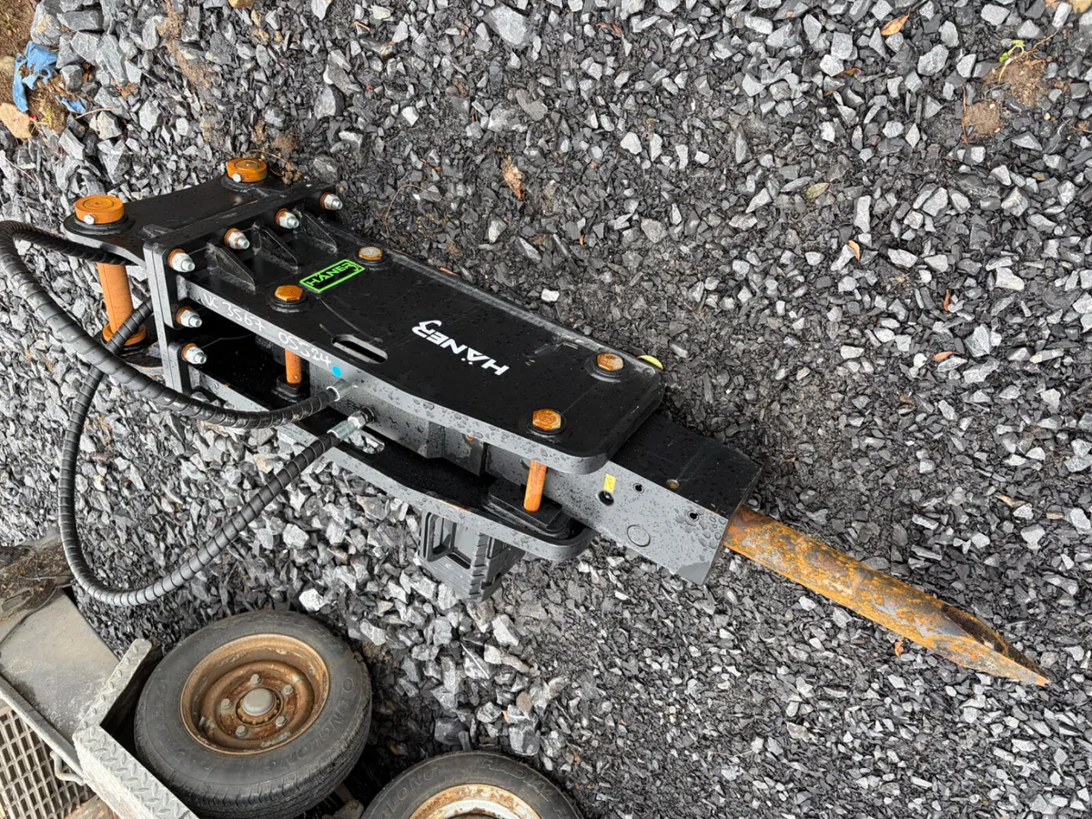 Unused Haner Rock breaker to suit 5-8t digger - Image 2