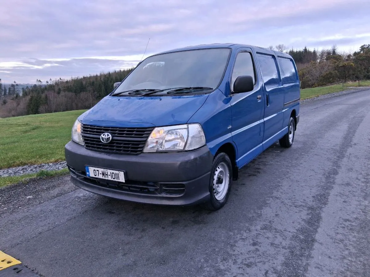 €5650 2007 hiace fresh test mint van €5650 - Image 1