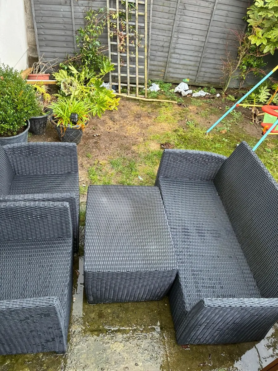 Rattan garden furniture - Image 2