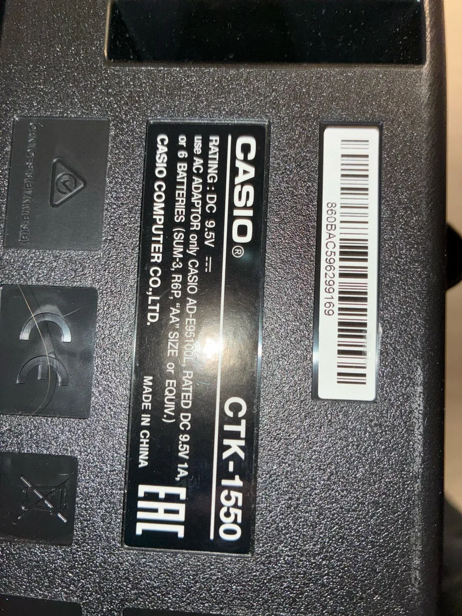 Casio CTK-1550 keyboard - Image 4