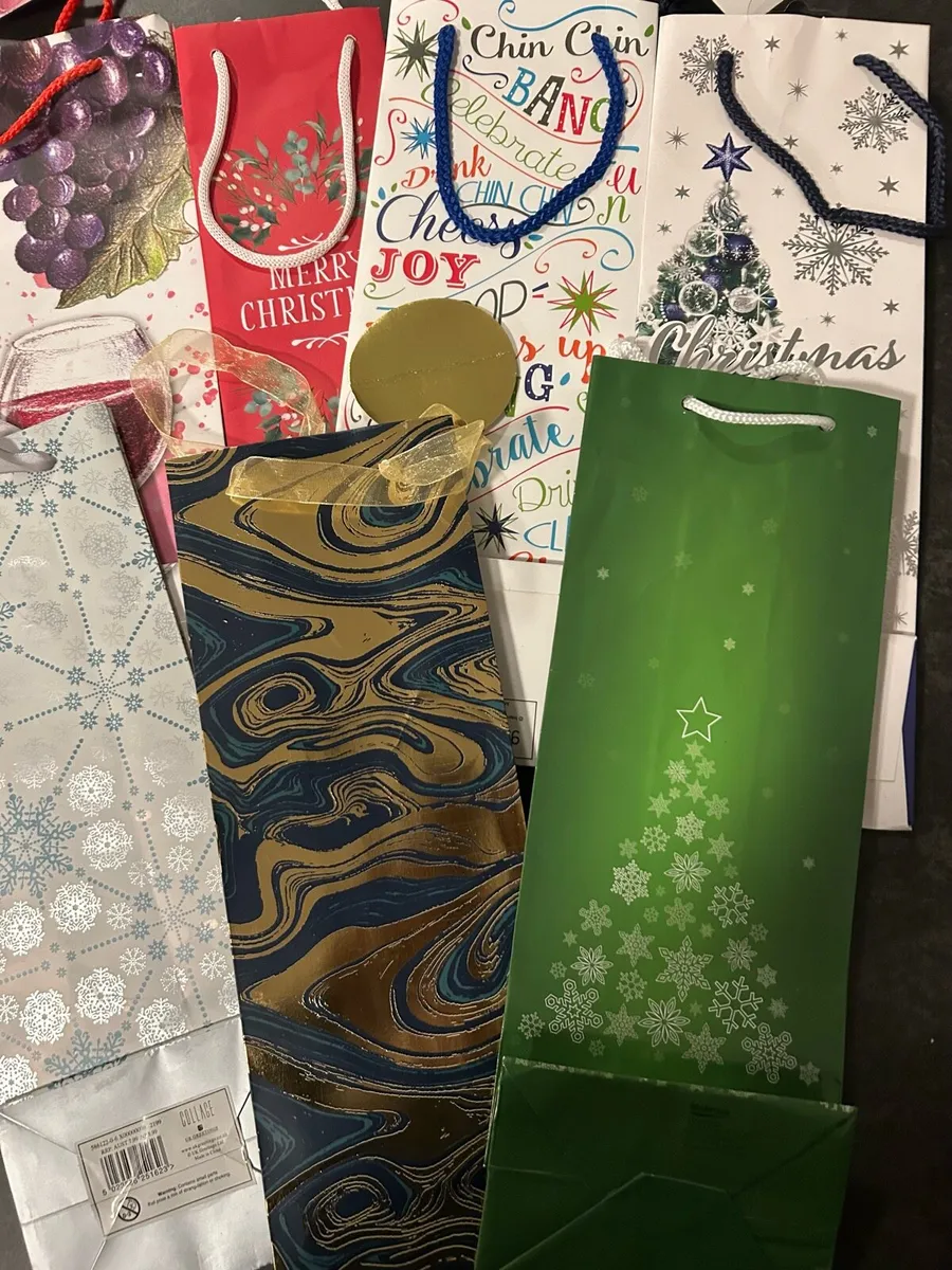 7 bottle gift bags - Image 1