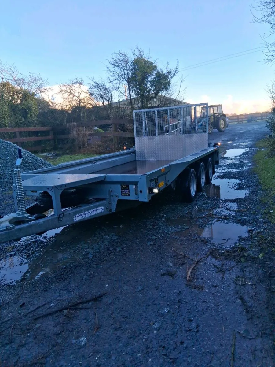 AS New GX126 12x6'1 Iforwillams plant trailer - Image 3
