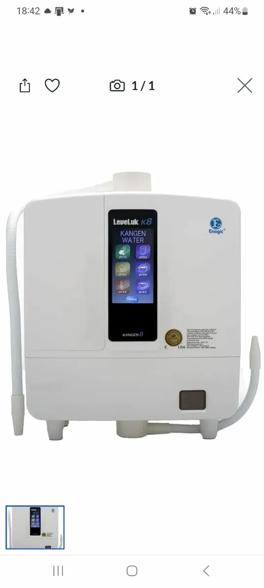 Water ionizer and purifyer