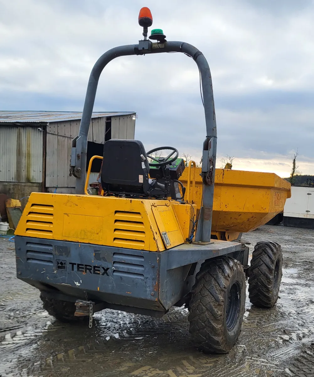 Terex TA3S 3ton swivel dumper - Image 4