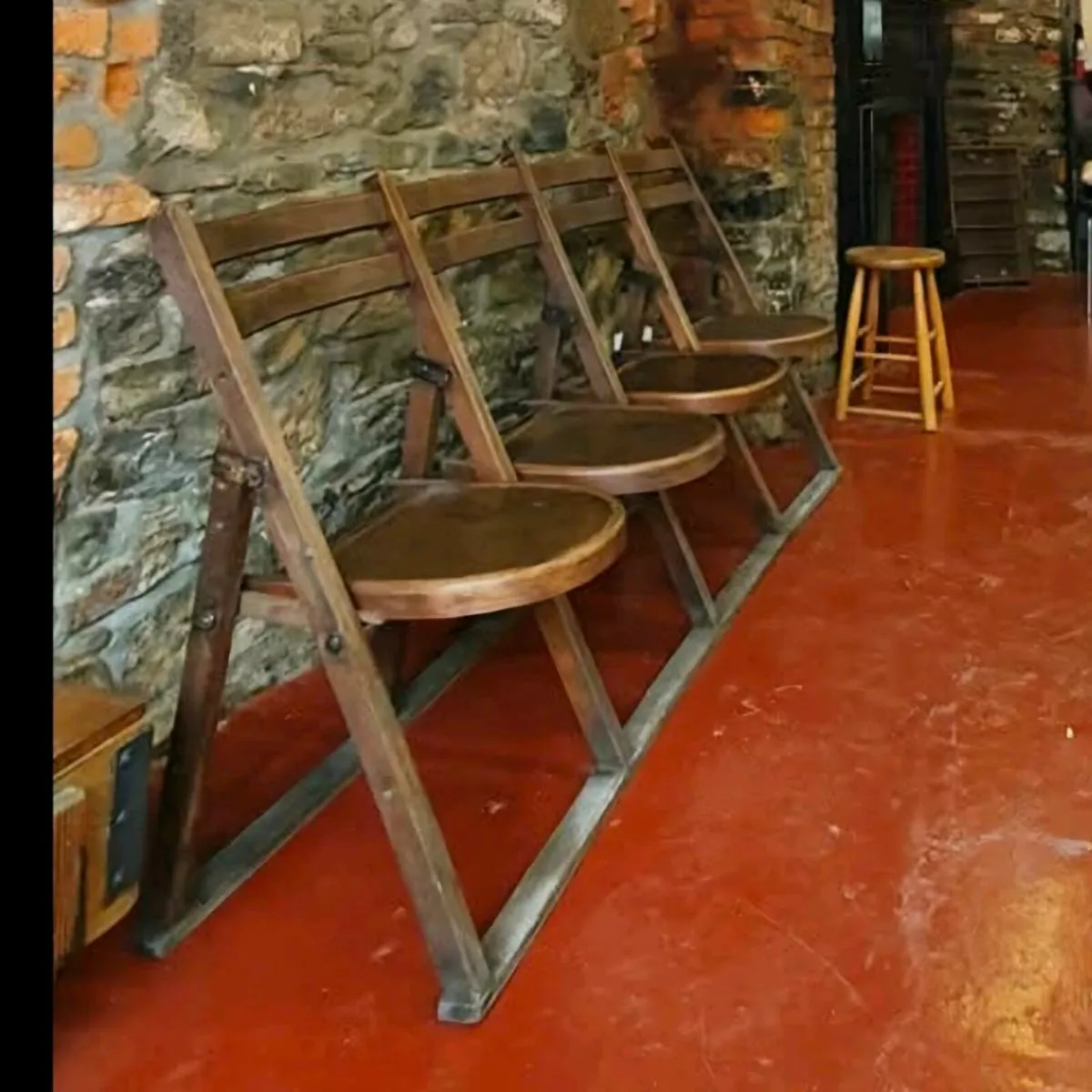 Early 20th Century Cinema Chairs - Image 2