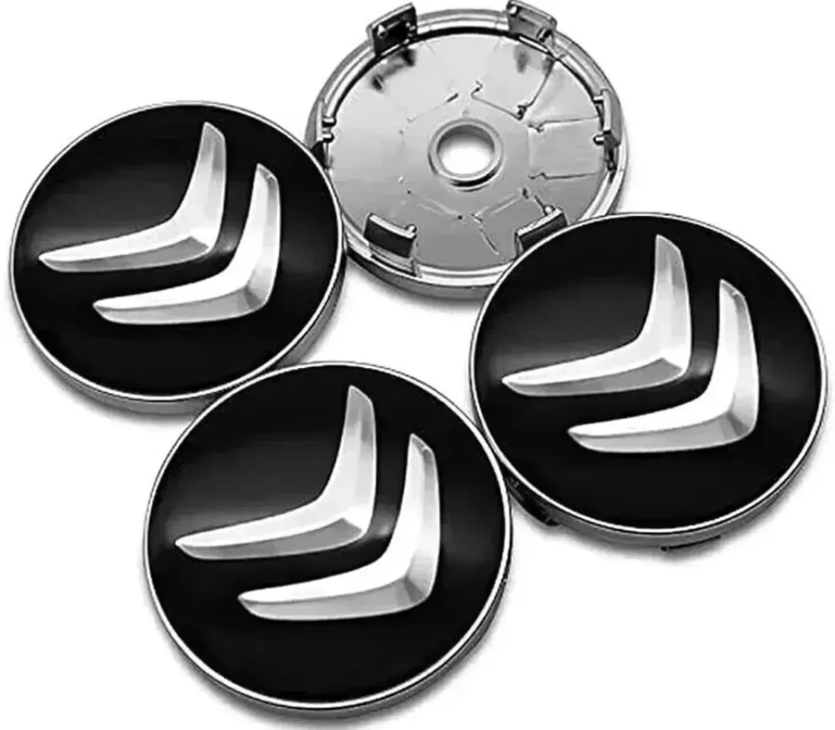 4 items 68mm / 62mm MAZDA wheel center hub caps covers