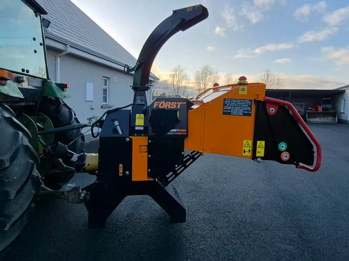 2023 Forst pto wood chipper - Image 4