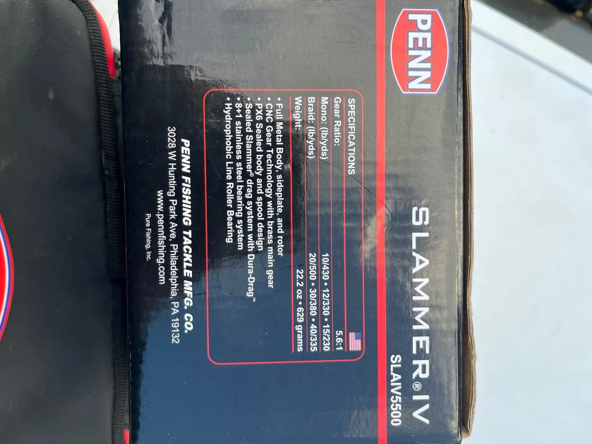 Penn Slammer 5500 New unused - Image 4