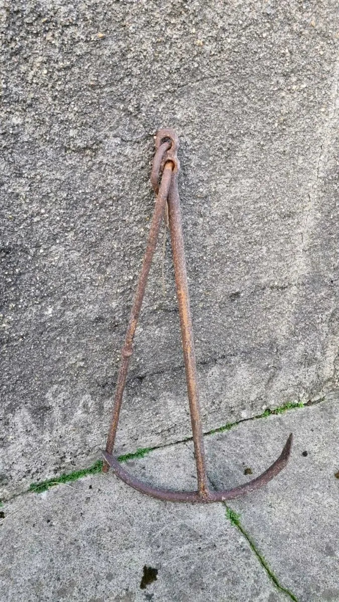 Vintage Large Ship Anchor - Image 4