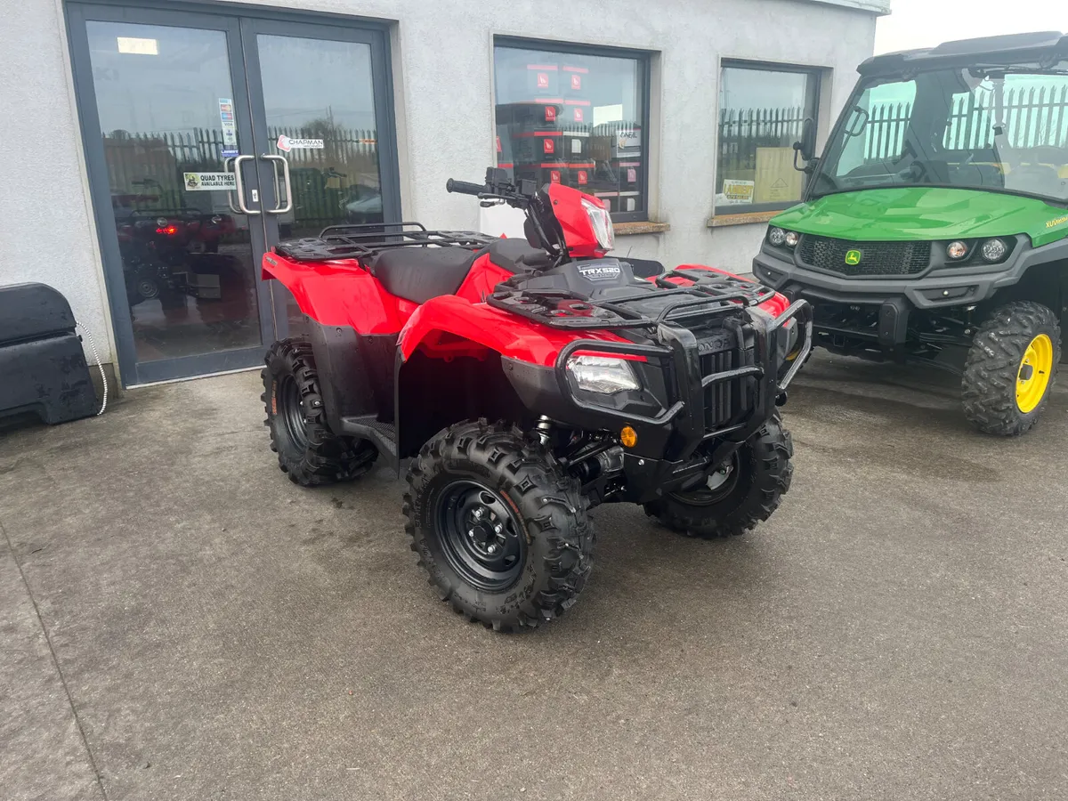 BIG SAVING! Only 17 hours Honda TRX520 & BearClaws - Image 2