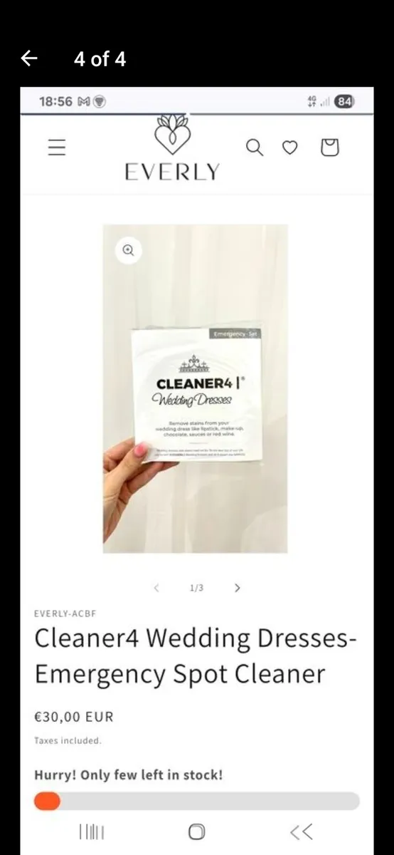 Wedding dress cleaner - Image 1