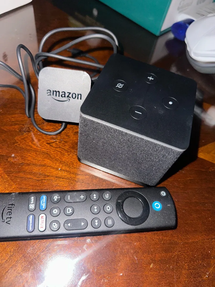 Amazon Fire TV Cube 4k Ultra HD Alexa - Image 1