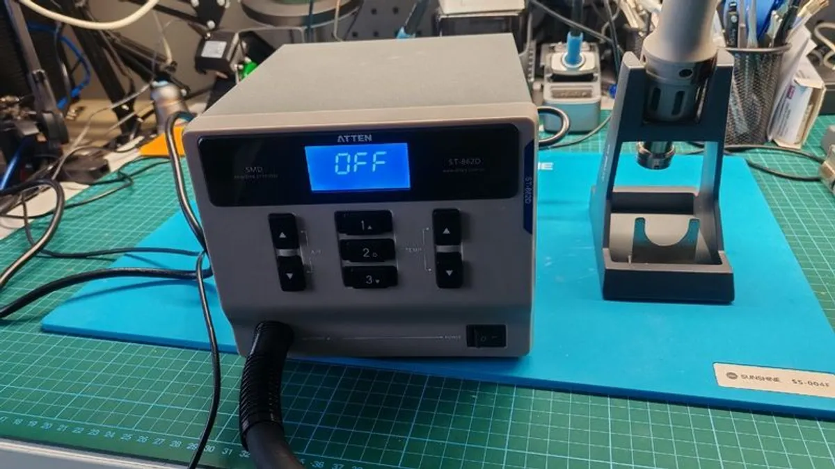 ATTEN ST-862D 1000W Hot Air Rework Station - Image 2