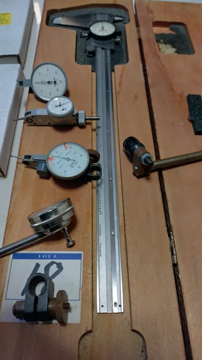 Starrett 12 inch Vernier Gauge + Gauges + Gage - Image 3