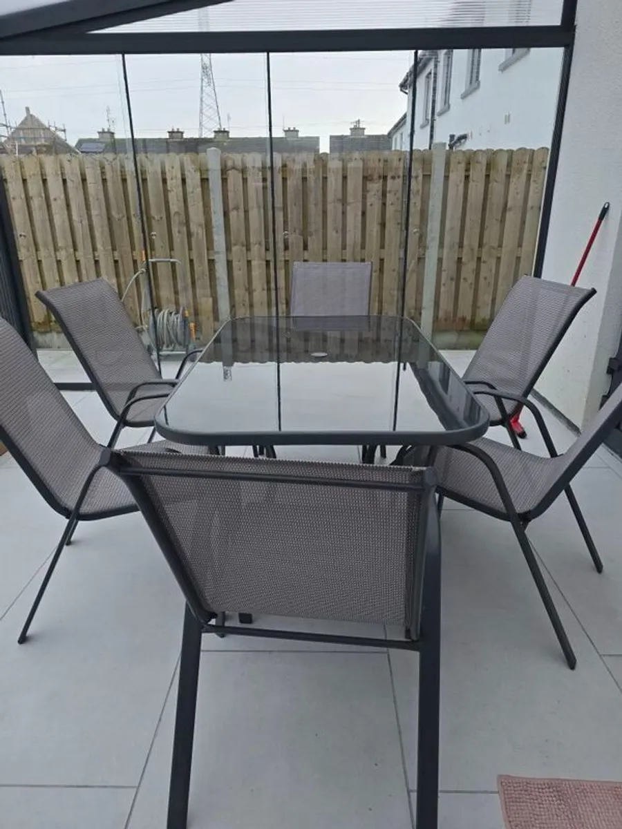 Seville 6 Seater Garden Table - Image 1