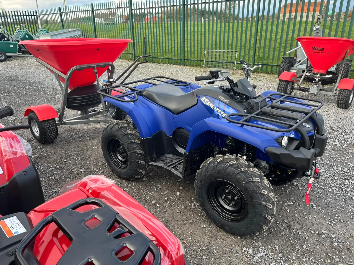 New Quad & Fertiliser Spreader €62 per week ! - Image 1
