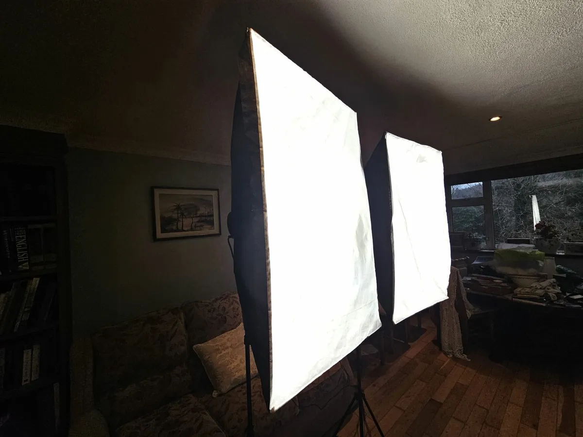 Softbox lights for studio lighting 200W variable - Image 1