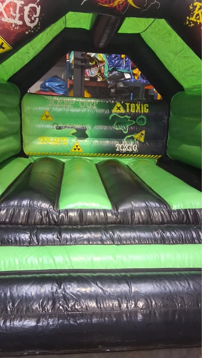 12 x 12 Toxic Bouncy Castle - Image 4