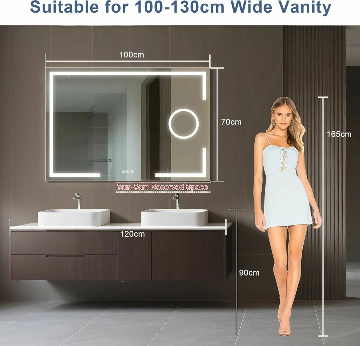 LED Bathroom Mirror - Image 4