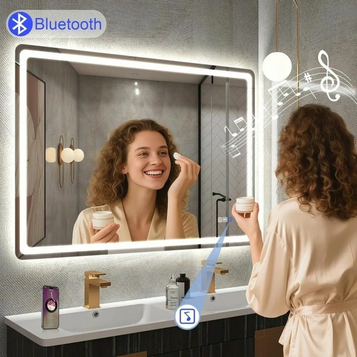 LED Bathroom Mirror - Image 2