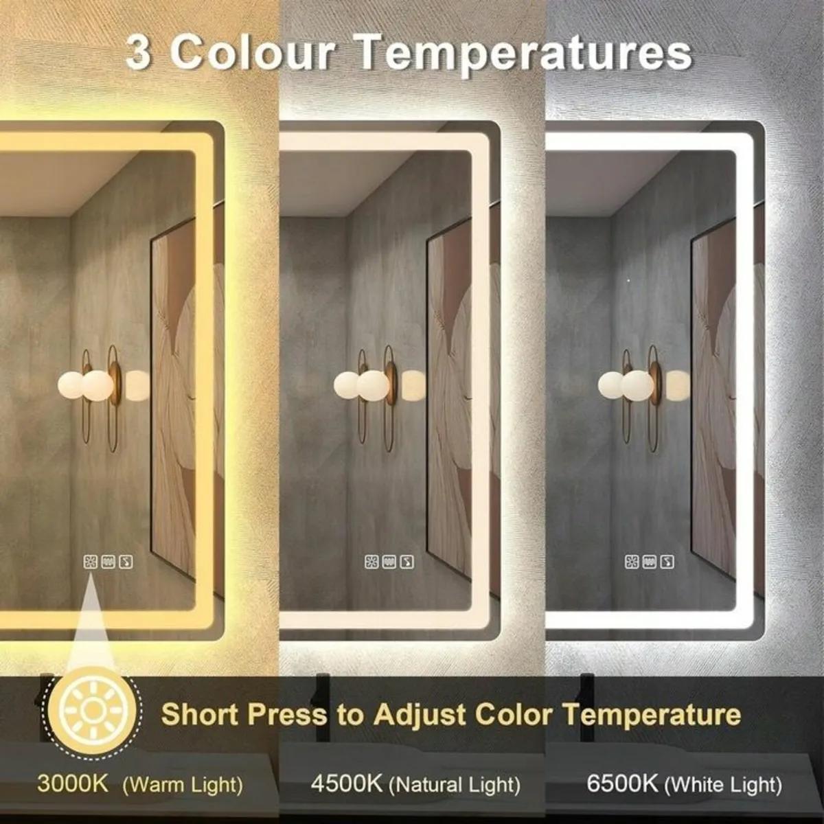 LED Bathroom Mirror - Image 4