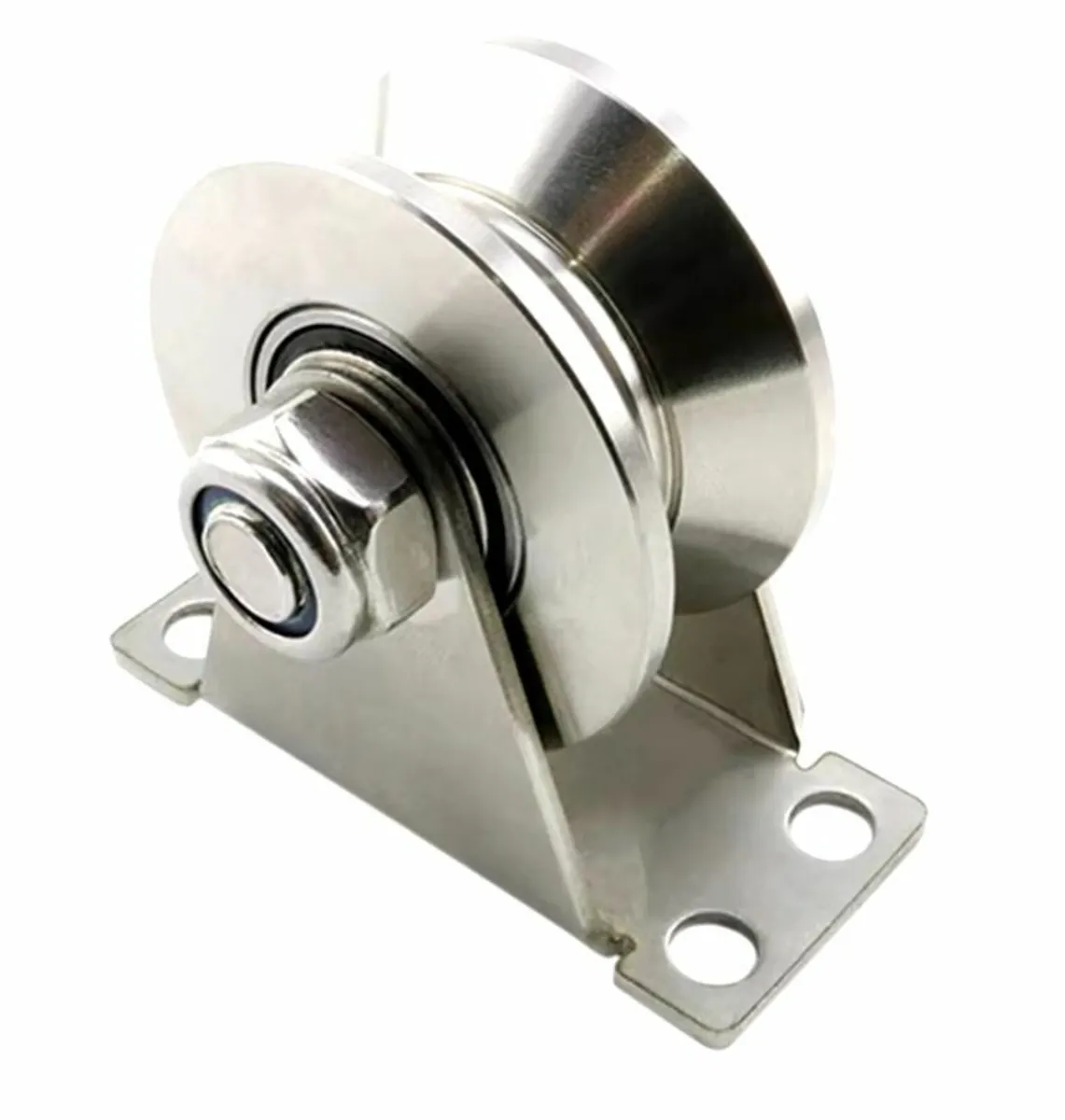 U-Type Stainless Steel Pulley Block Mute Bearings - Image 1