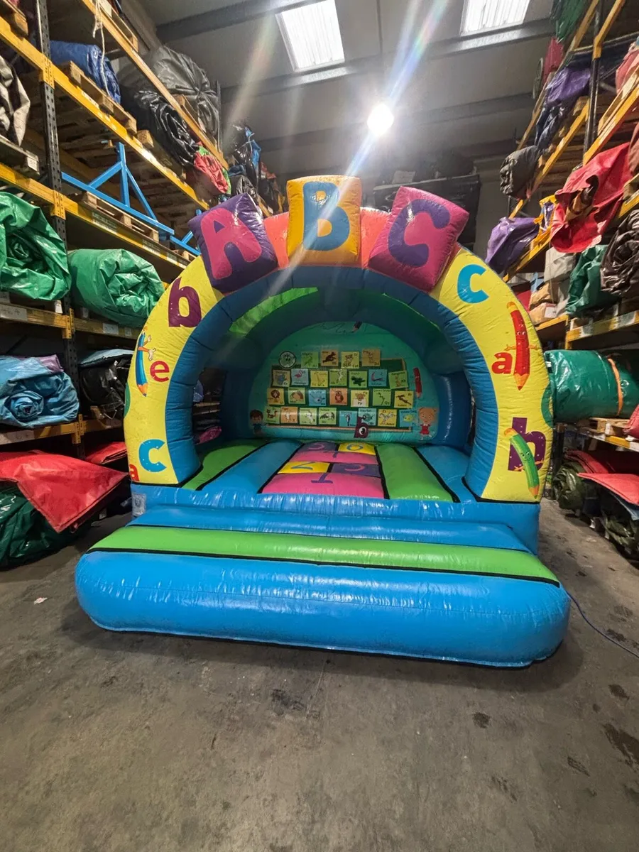 12 x 12 ABC Bouncy castle - Image 1