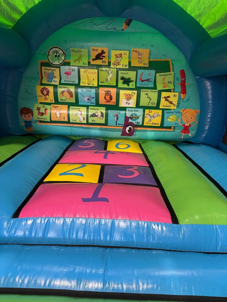 12 x 12 ABC Bouncy castle - Image 4