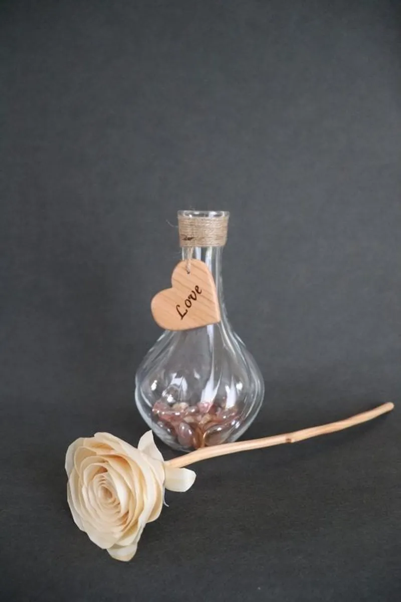 Homemade Wooden Rose - Valentine's Gift (details in add) - Image 1