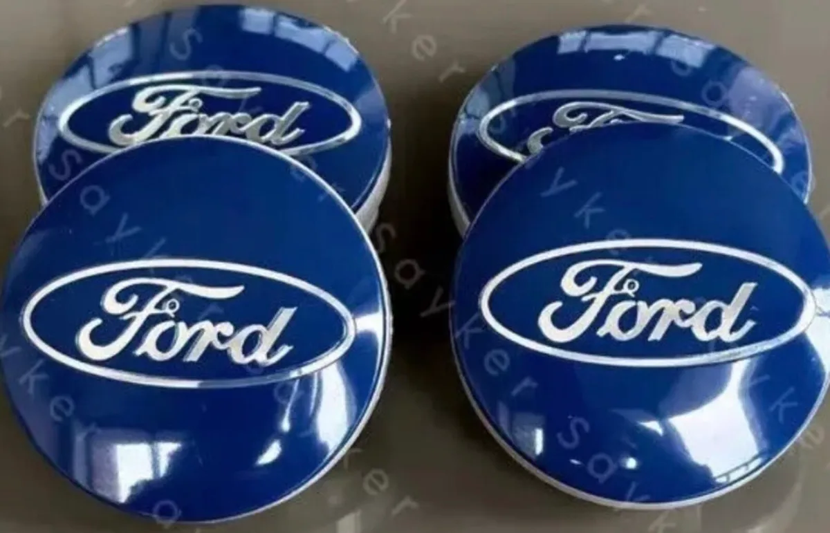 4 x Centre Caps for Ford 54mm NEW