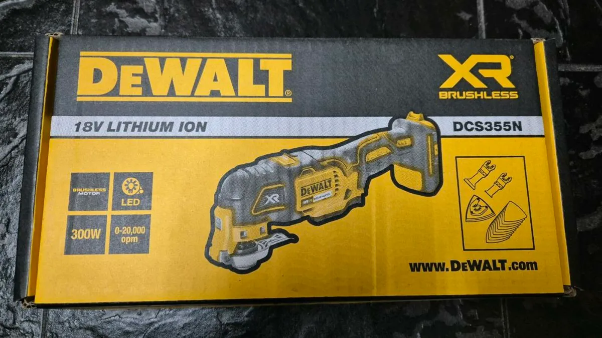 Multi Tool DEWALT DCS355N XR Brushles.New - Image 4