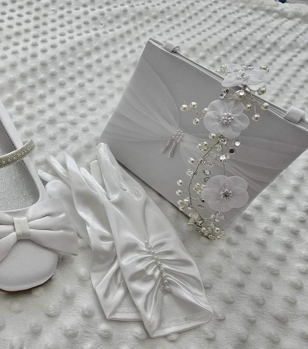 Holy Communion Dress with full set - Image 4