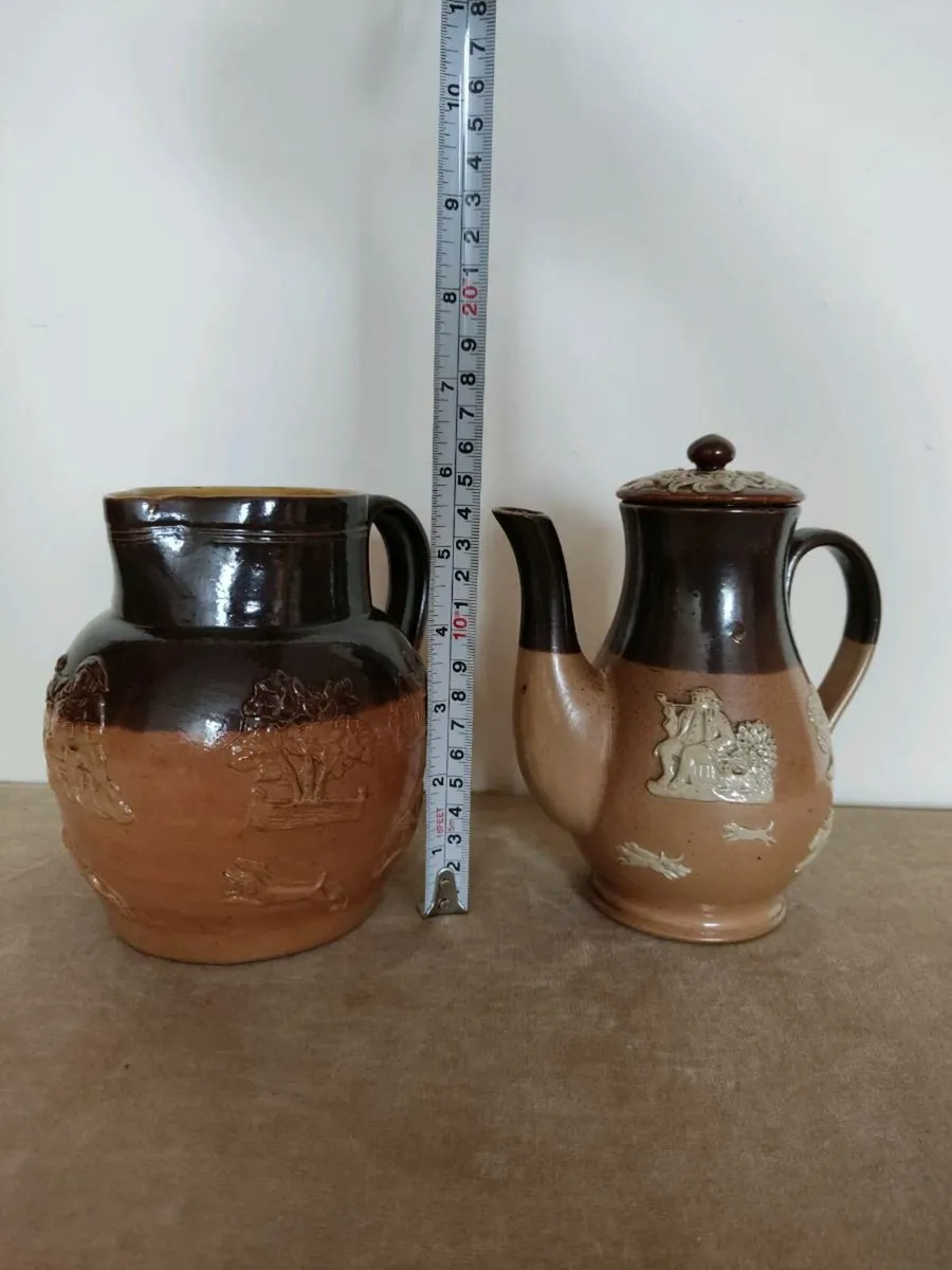 Antique Royal Doultot ceramic. 1872-1906. - Image 4