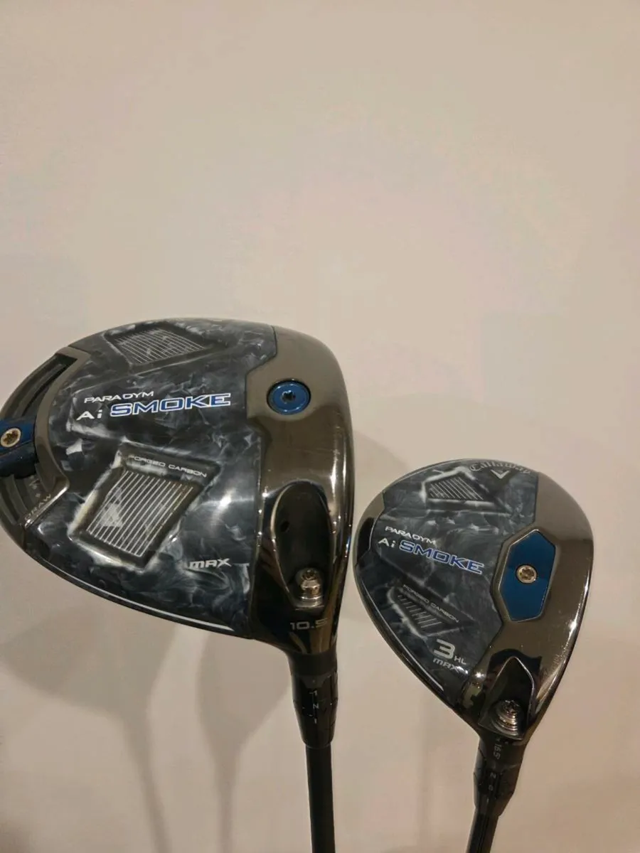 Callaway Ai Smoke Max Driver & 3 Wood - Image 1