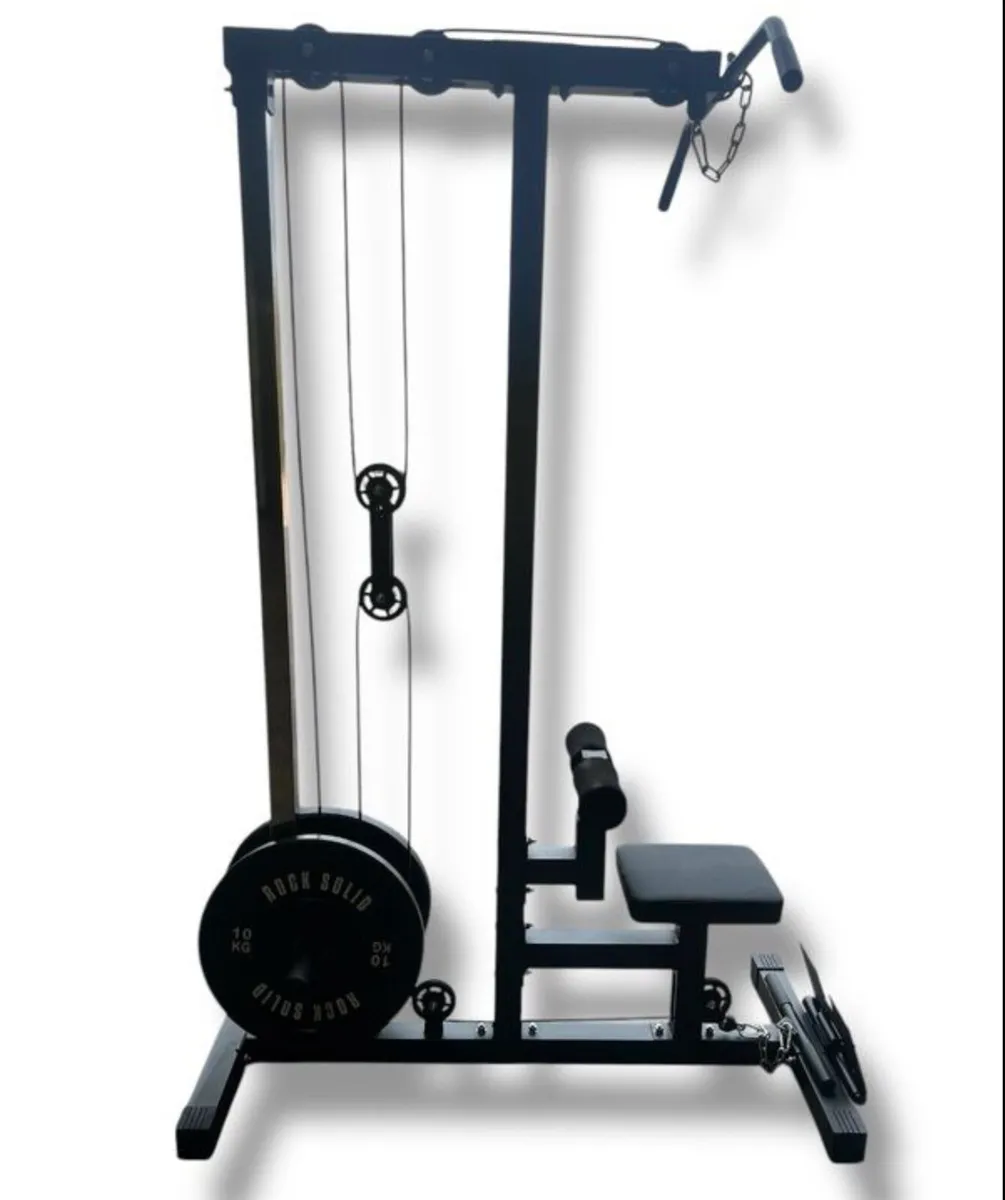Lat pulldown/ low row combo machine (new) - Image 2