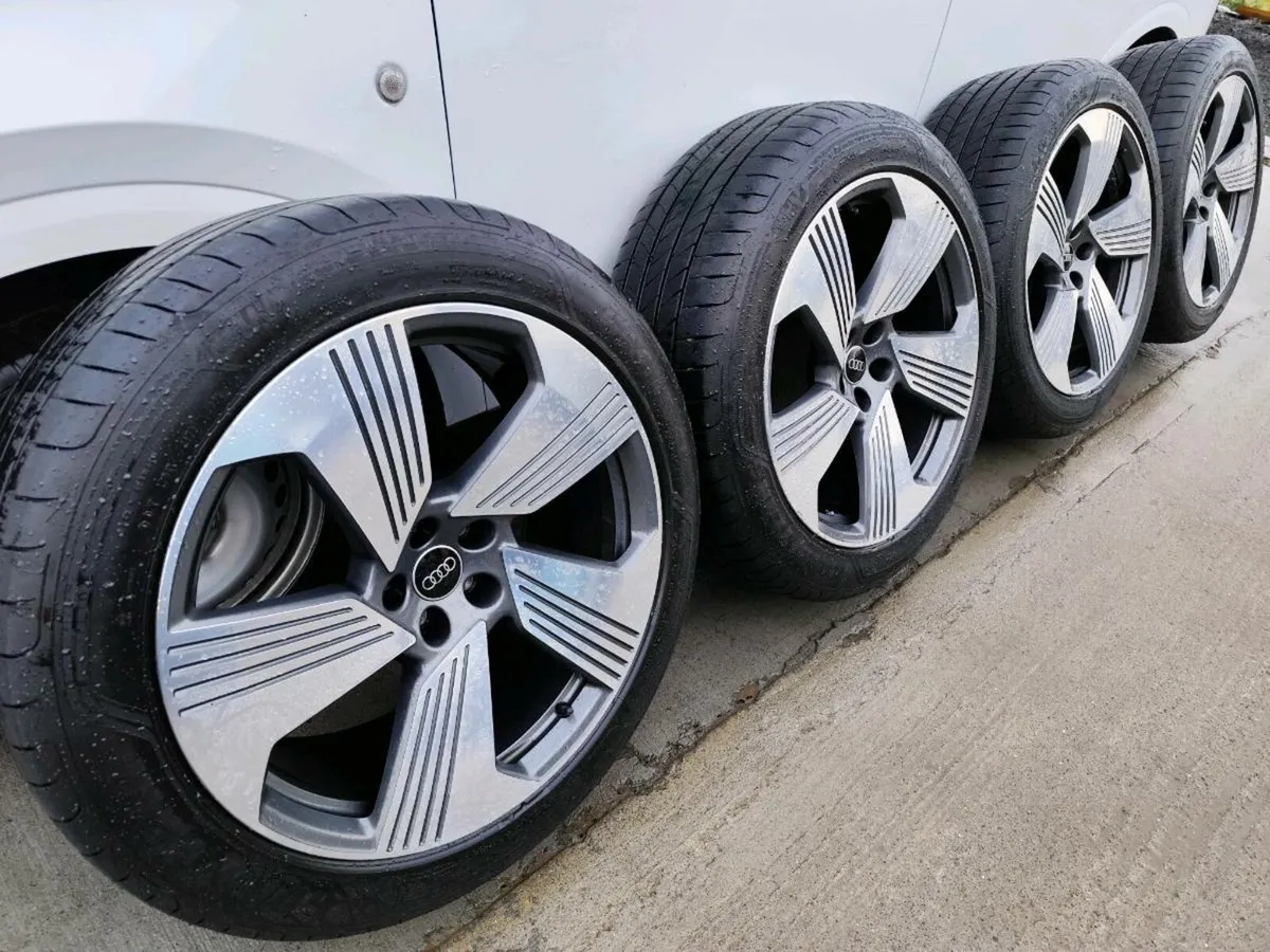 21" Audi alloy wheels with Good Year tyres - Image 1