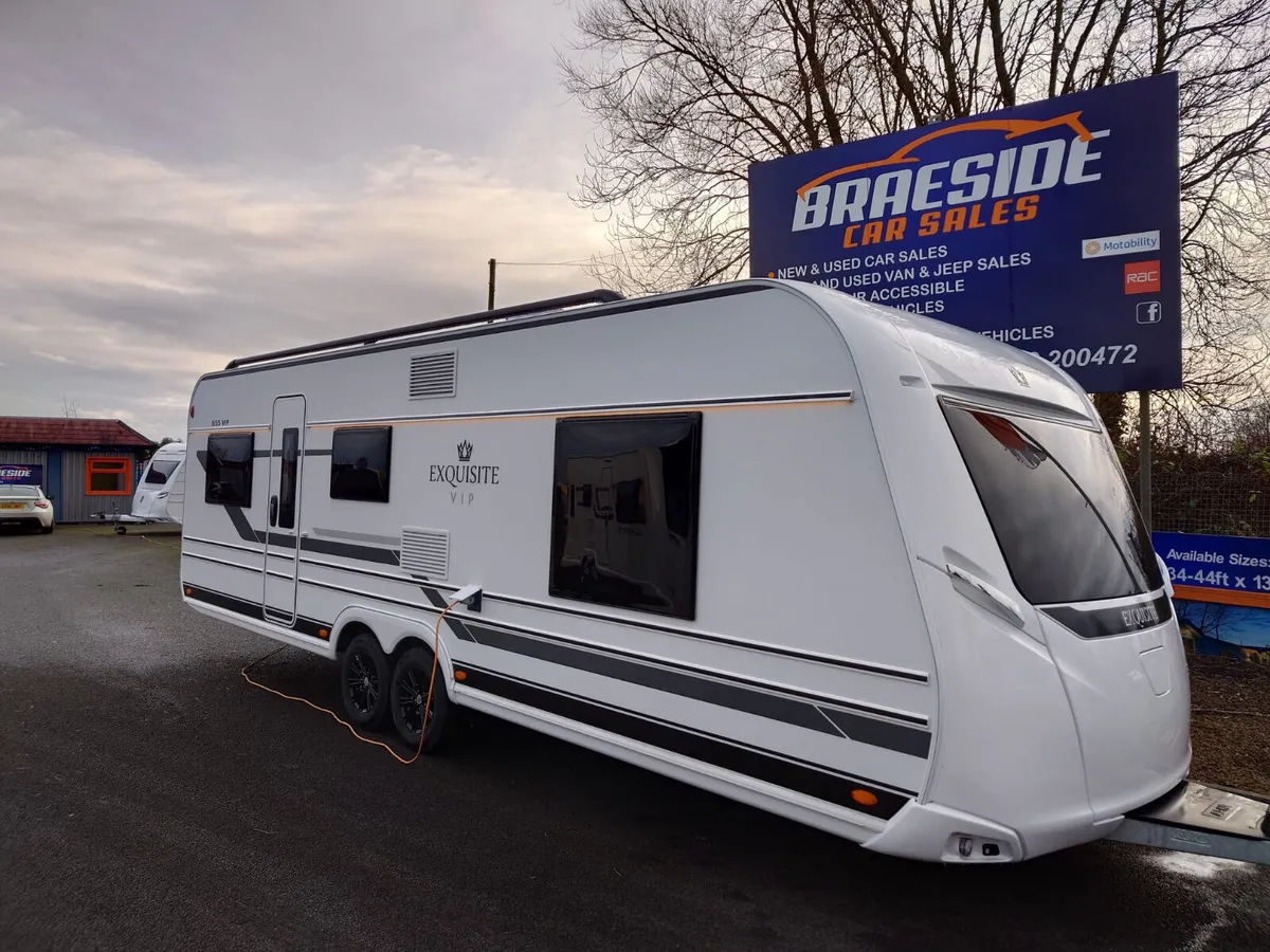 2024 LMC 655 EXQUISITE VIP 5/6 BERTH LUX CARAVAN - Image 1