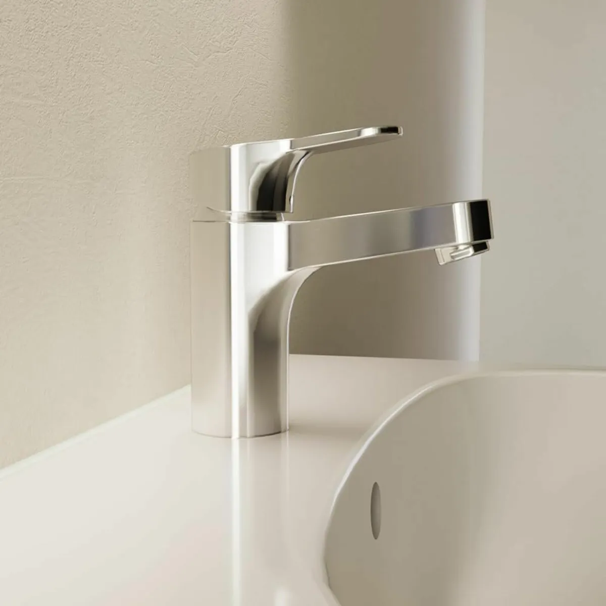 – Cerabase Single Lever Basin Mixer tap with - Image 2