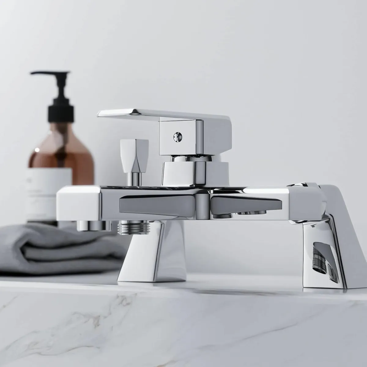 Bath Shower Mixer Tap Single Lever Bathtub - Image 2