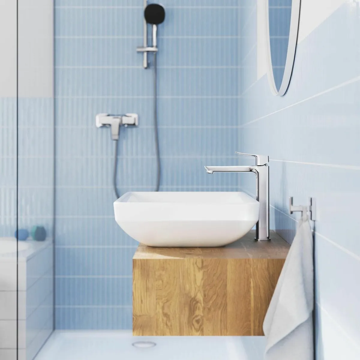 Dice Smooth Body Washbasin Mixer Tap for Free - Image 2