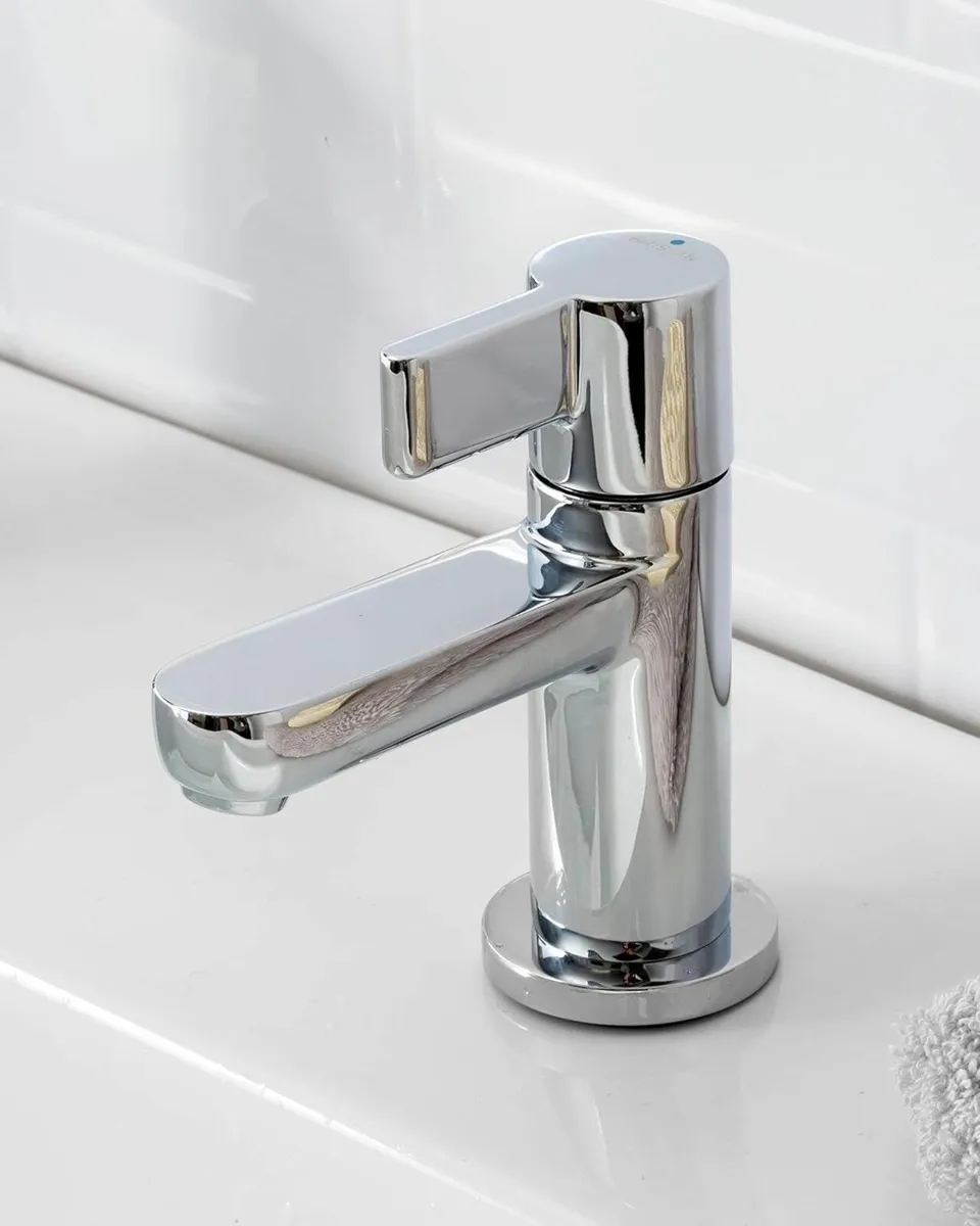 CLI 1/2 C Clio Basin Pillar Taps Chrome - Image 4