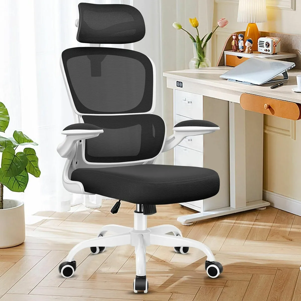 Ergonomic Office Chair Mesh Desk with Lumbar - Image 1