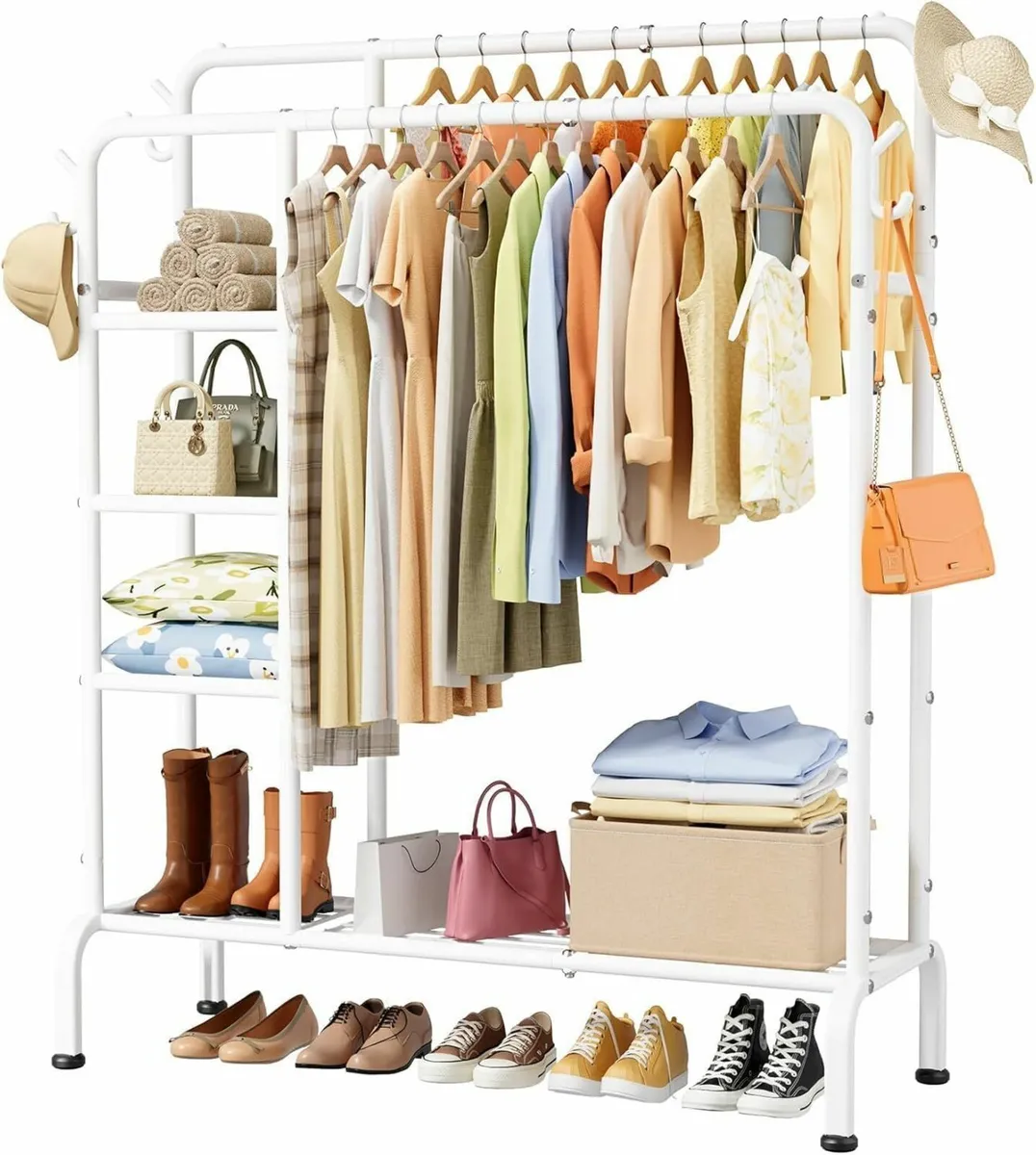 Clothes Rail - Double-Rod Rack with Built-In for sale in Co. Dublin for ...