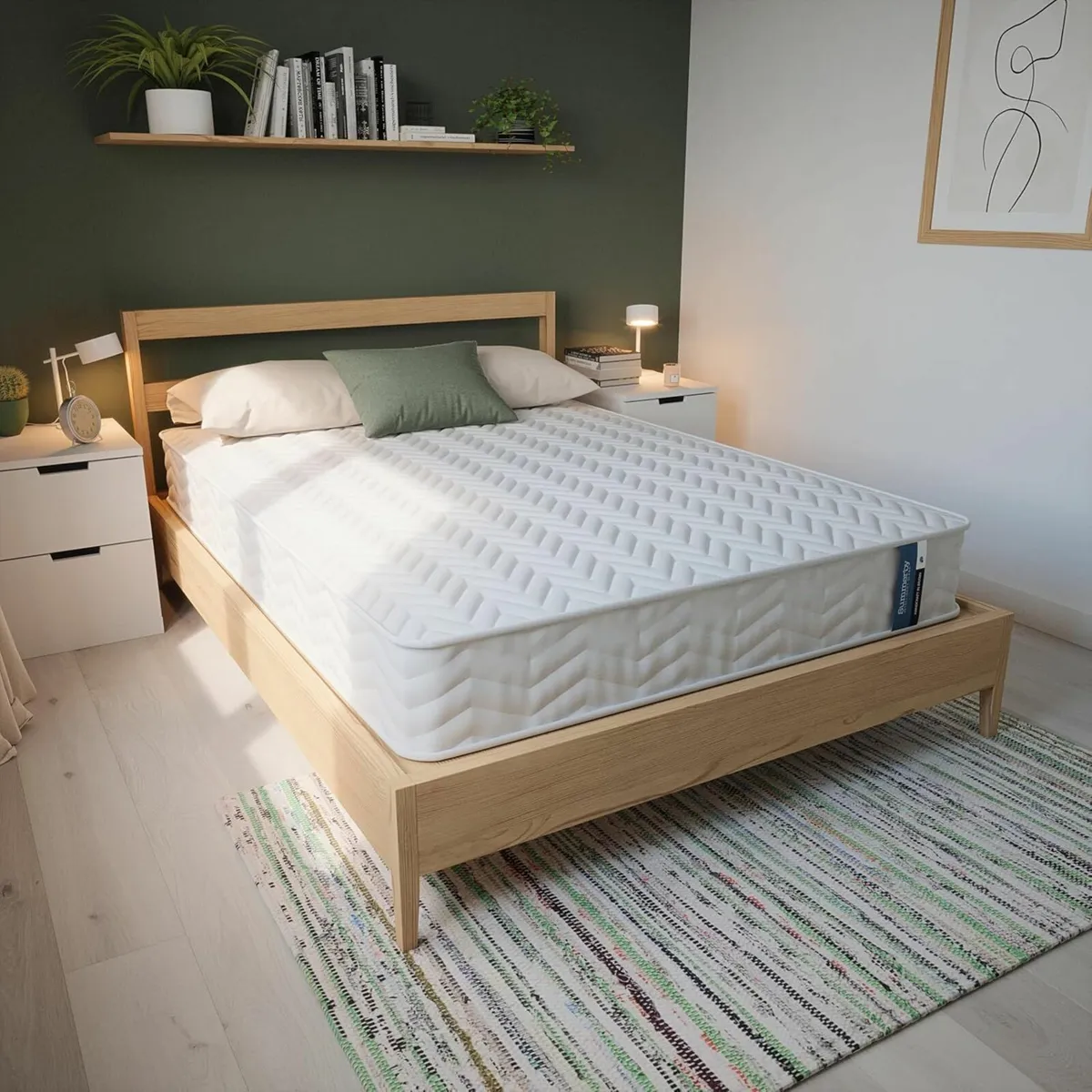 Sleep No 1 Small Double Mattress (122cm x 190cm) - Image 2