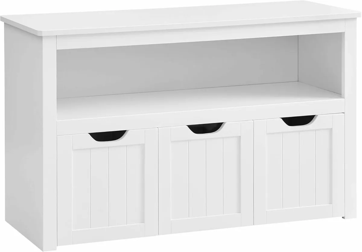 Toy Storage Unit for Kids Cabinet With Wheels 30 - Image 1