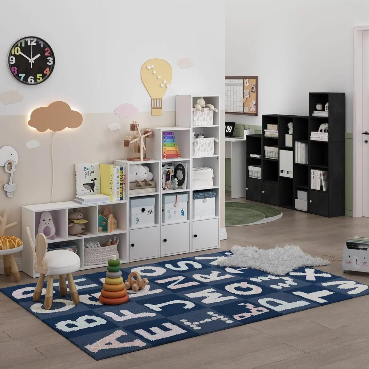 LUDER Book Shelf 5-Tier Modern Bookshelf Bookcase - Image 2