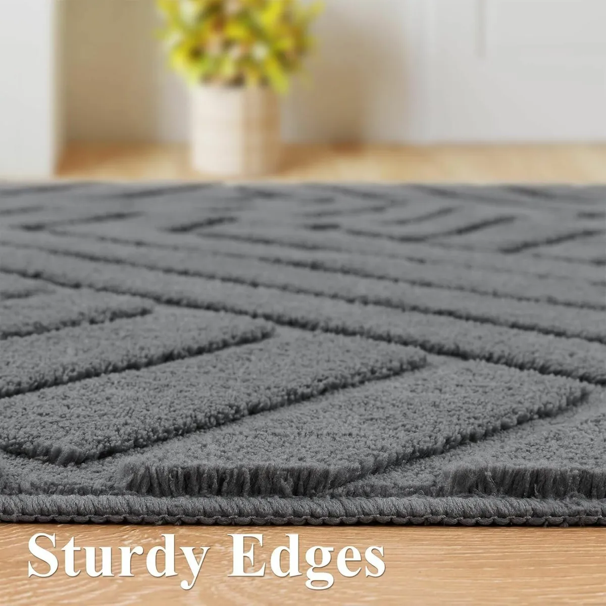 Washable Rugs Living Room 120 x 160 cm Modern - Image 4