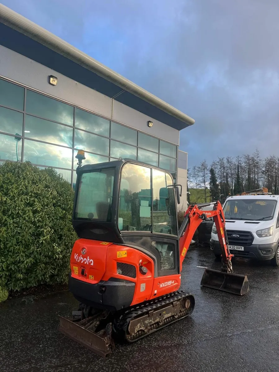 Kubota Kx018-4 1200hours - Image 3