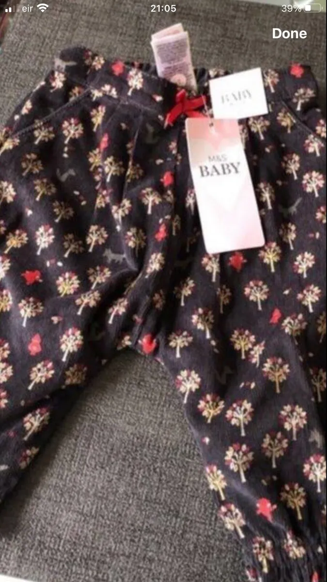 Girls BNWT trousers 3/6 mths €6 - Image 3